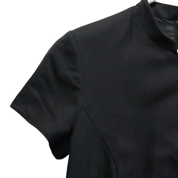 Vintage Jessica Howard Black Embroidered Floral Maxi Dress. Size 14P - Picture 5 of 10